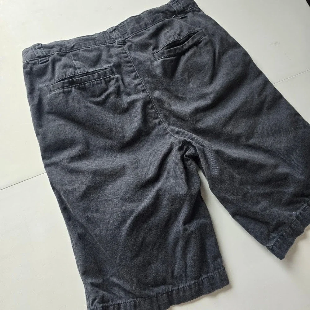 The Children's Place Navy Blue Chino Shorts Adjustable Waist Boys Kids 14 School